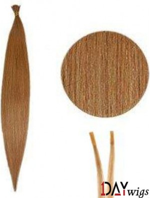 Auburn Straight Stick/I Tip Hair Extensions