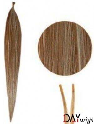 Brown Straight Stick/I Tip Hair Extensions