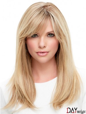 Ladies Lace Front Wigs Cheap With Bangs Straight Style