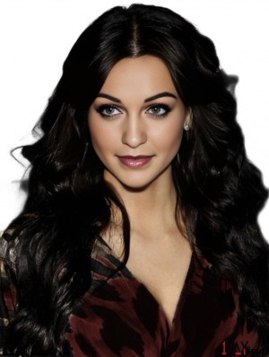  Lace Front Remy Real Black Color Long Length