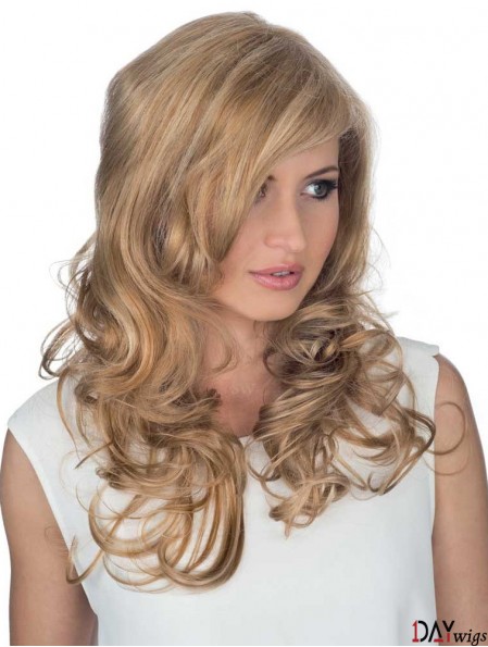 Remy Real Curly With Bangs Monofilament Hair Topper Real Hair UK
