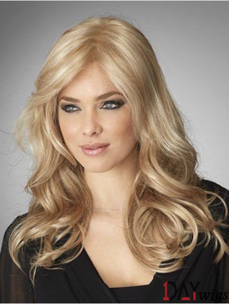 Buy Long Blonde Lace Front Mono Real Hair Wigs And Get Free Shipping On Daywigs