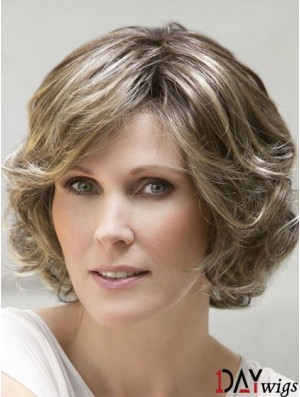 Monofilament Real Hair Wigs Sale Chin Length 100% Hand Tied
