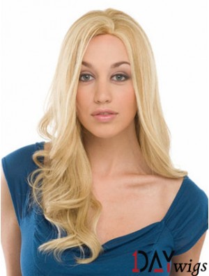 Wavy Layered Capless Blonde Online Long Wigs