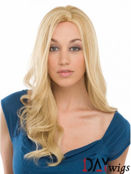 Wavy Layered Capless Blonde Online Long Wigs