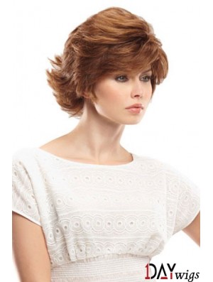 11 inch Perfect Auburn Bobs Monofilament Wigs