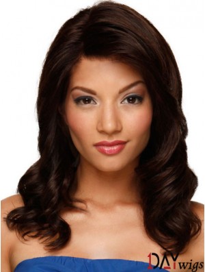 Hand Tied Lace Front Real Hair Wig Auburn Color Long Length