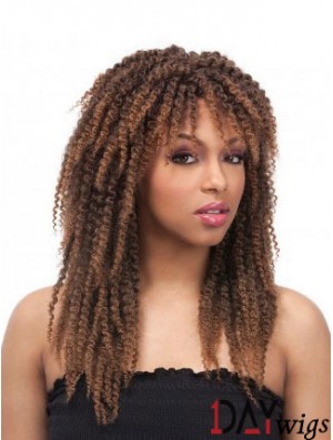 Wigs African American Cheap UK With Capless Kinky Style Layered Cut
