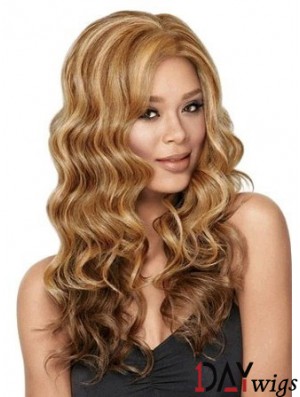 Best Long Wavy 26 inch Synthetic Glueless Lace Front Wigs