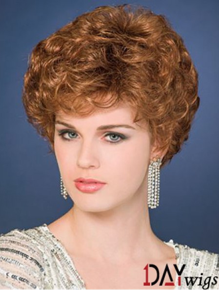 Cropped Curly Capless Layered 6 inch Amazing Synthetic Wigs