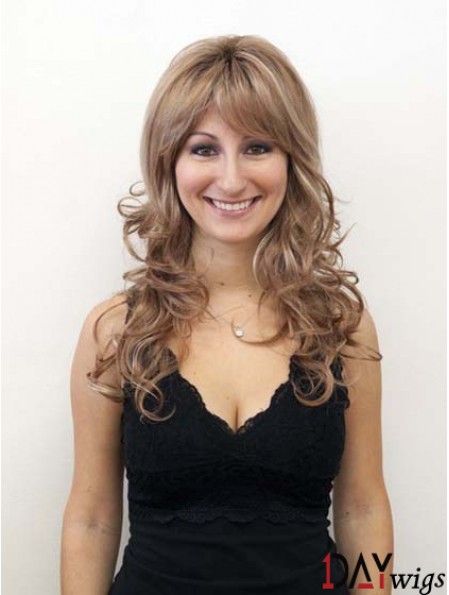 Wavy Layered Long Blonde New Lace Front Wigs