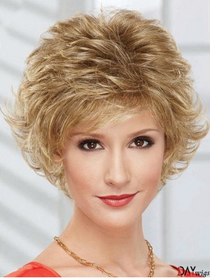 Short Wavy Capless Layered 10 inch Fabulous Synthetic Wigs