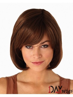 Straight Bobs 11 inch Auburn Best Synthetic Wigs