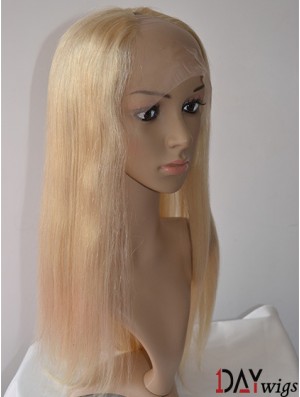 20 inch Lace Front Straight Blonde Gorgeous U Part Wigs