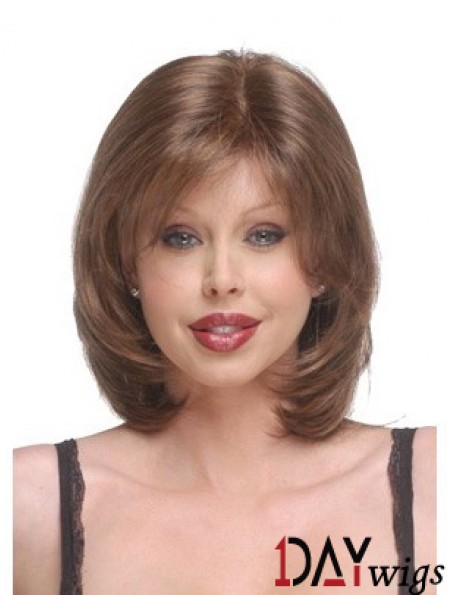 Capless Chin Length Straight Auburn Discount Bob Wigs