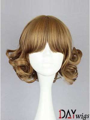 Capless Chin Length Wavy Blonde Amazing Bob Wigs