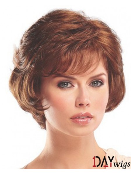 Short Wavy Capless Wigs UK