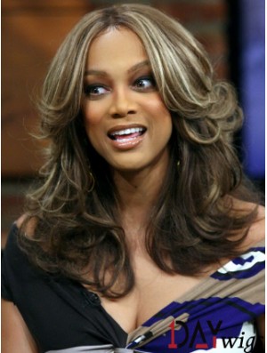 Ombre/2 Tone Wavy Layered Lace Front 16 inch Gorgeous Tyra Banks Wigs