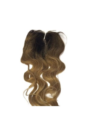 Stylish Black Long Wavy Lace Closures