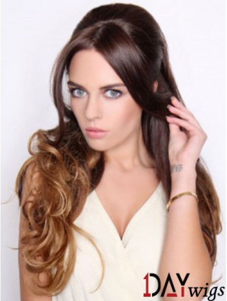 Perfect Black Synthetic Wavy Hair Falls