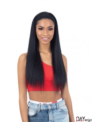 Classic Straight Wig Synthetic Fullcap Headband Wig