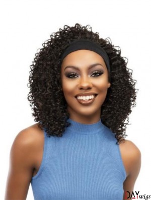 Curly Premium Synthetic Wig With Headband