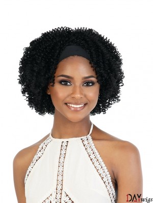 Curly Wavy Wig Synthetic Hair Wig Headband Wig